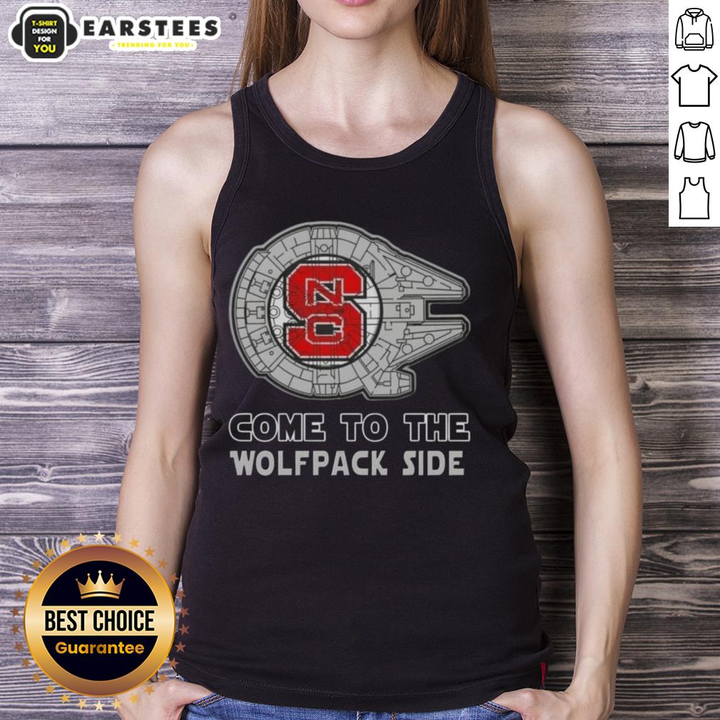 Good Star Wars Come To The NC State Wolfpack Side T-Shirt - Image 4