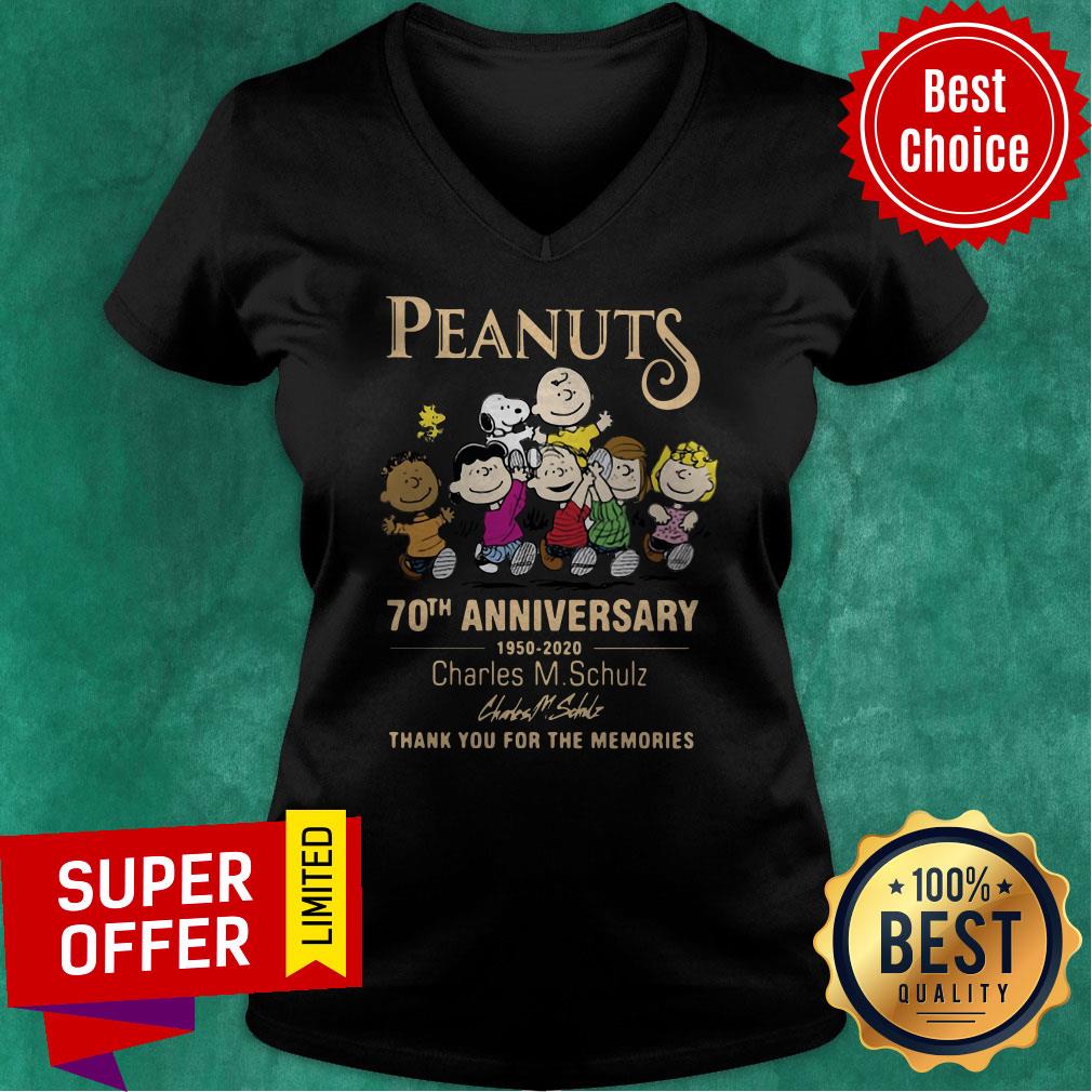 Top Peanuts 70th Anniversary 1950-2020 Charles M Schulz Snoopy Shirt - Image 4