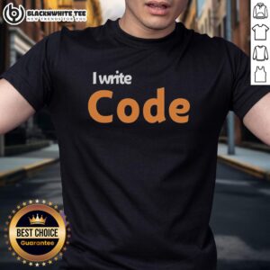Official I Write Code T-Shirt