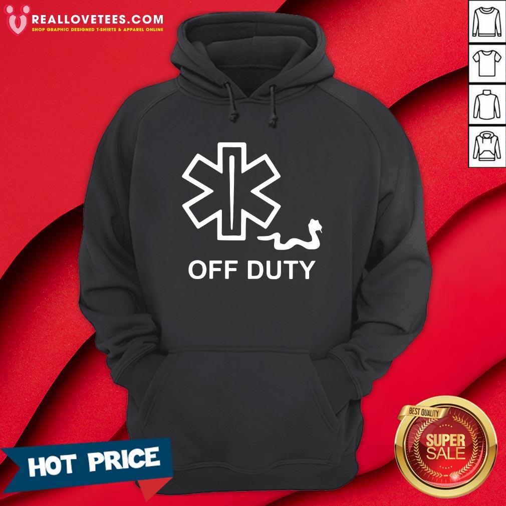 Premium Good EMT Decal Off Duty Shirt - Image 4