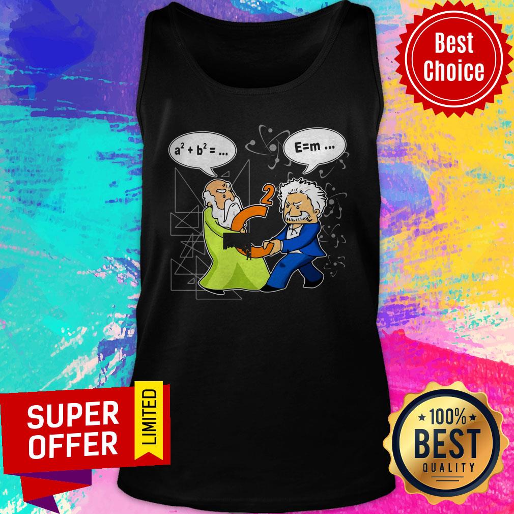 Official Archimedes Albert Einstein Funny Gift For Math Lover Shirt - Image 5