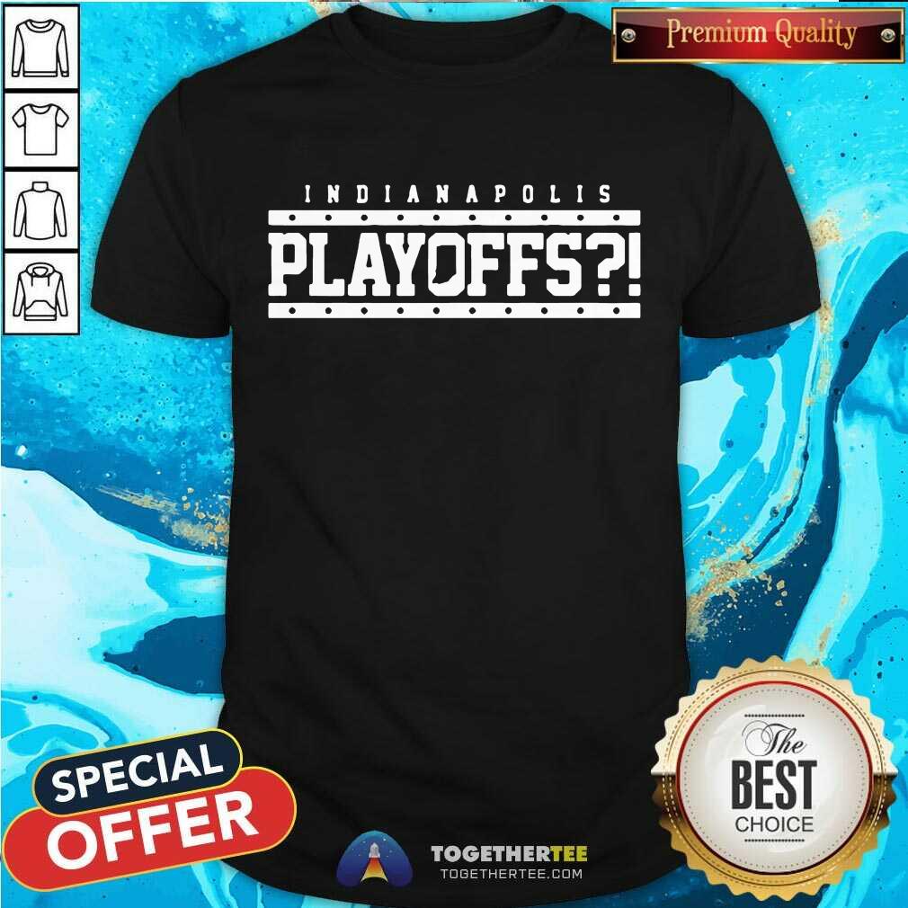 Nice Indianapolis Colts Playoffs Shirt