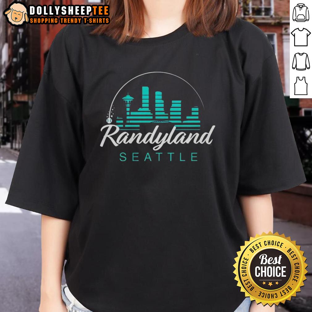Good Randy Arozarena Randyland Seattle Mariners T-Shirt - Image 3