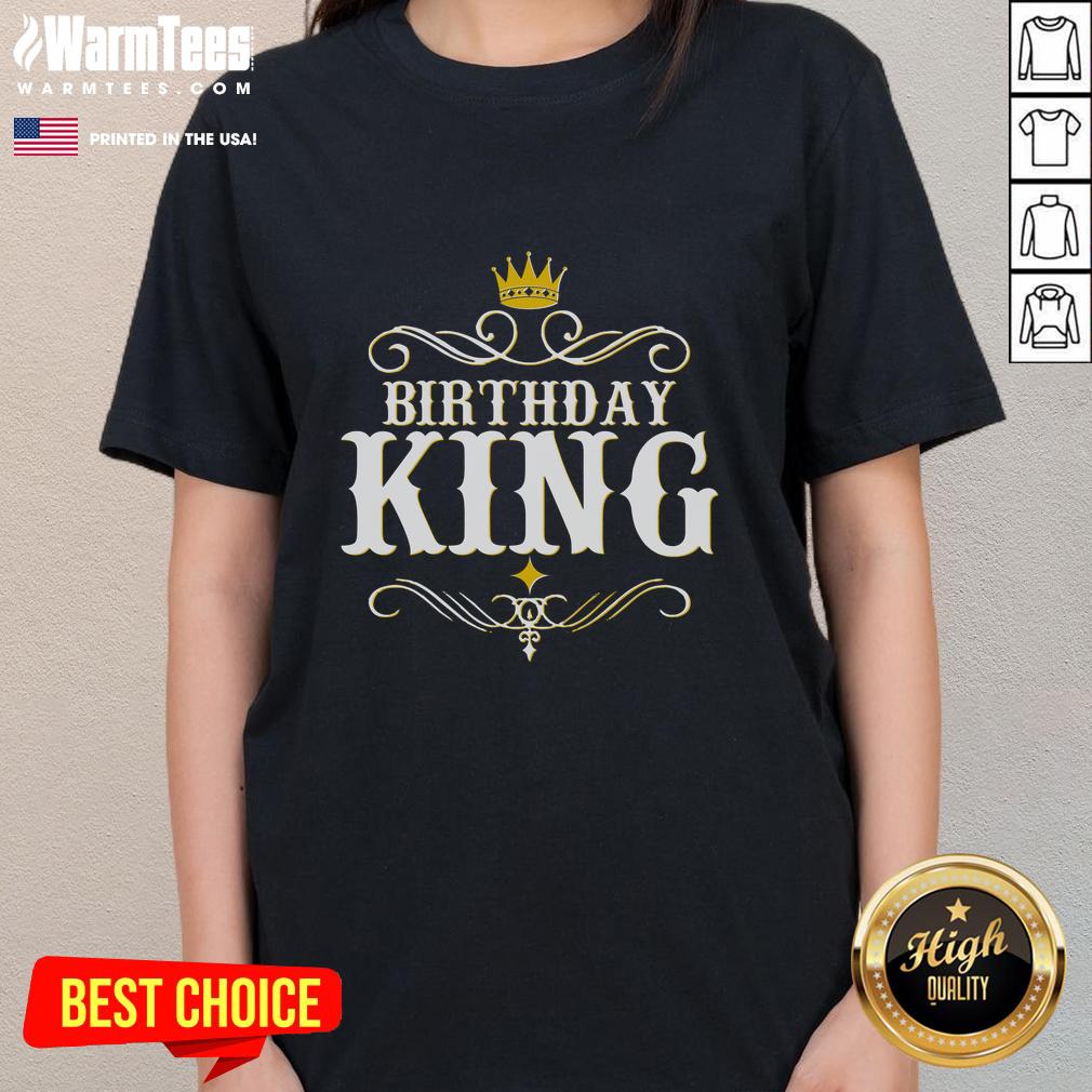 Good Vintage Birthday King T-Shirt - Image 3