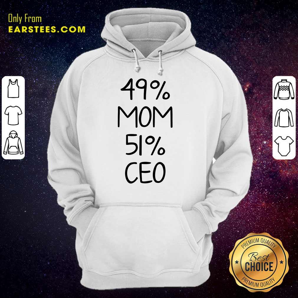 Perfect 49% Mom 51% Ceo Shirt - Image 4