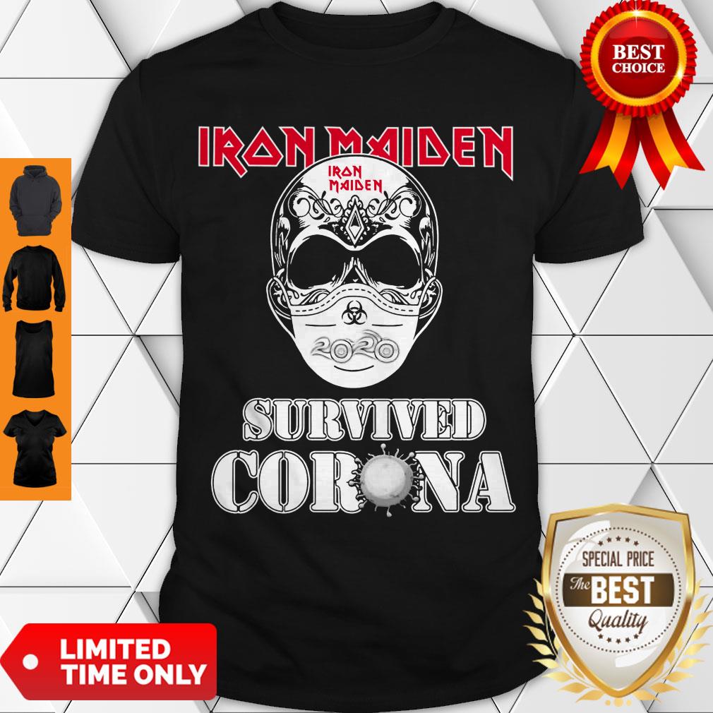Premium Iron Maiden 2020 Survived Corona Shirt
