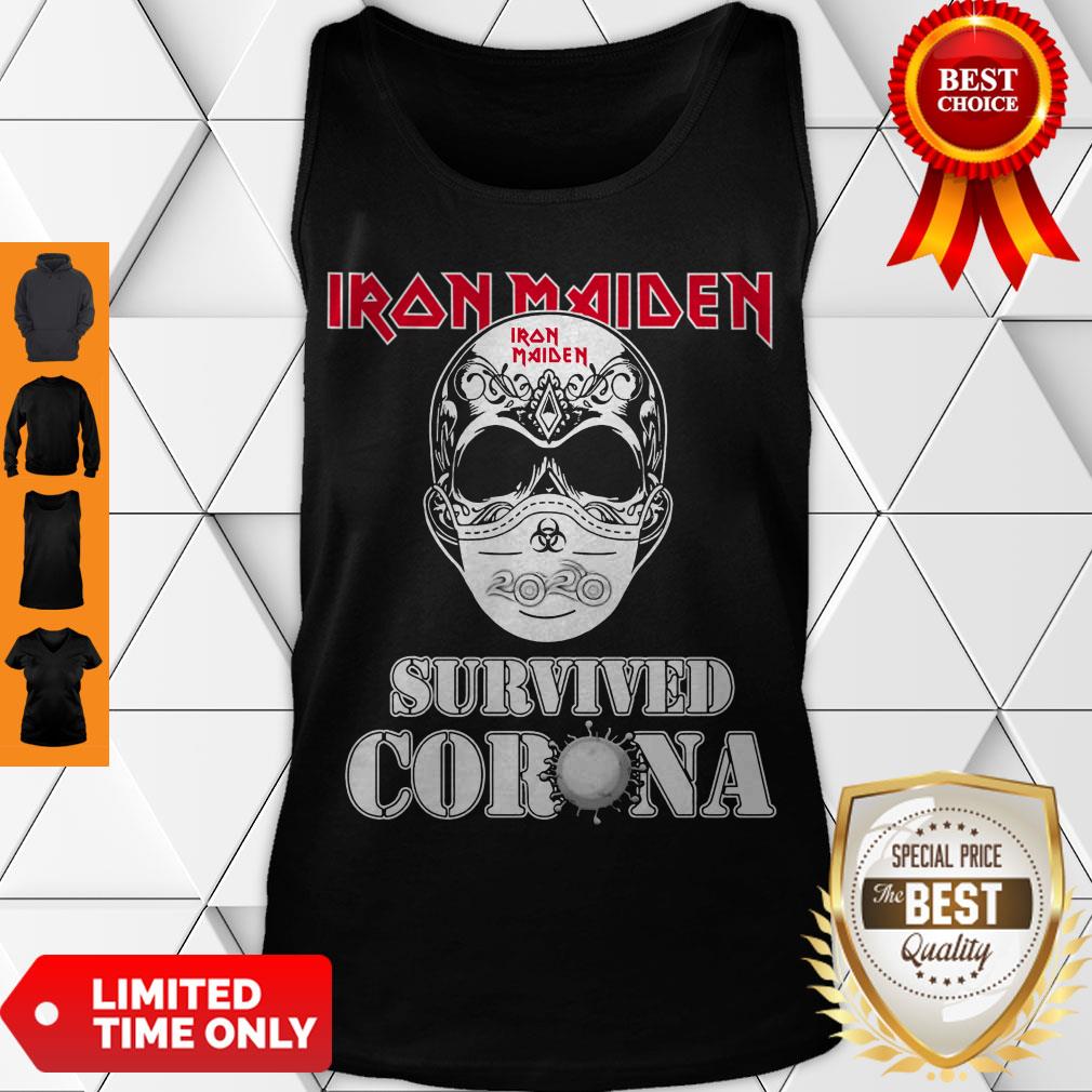 Premium Iron Maiden 2020 Survived Corona Shirt - Image 3
