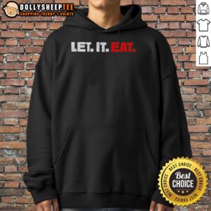 Alternative view of Official Trevor Bauer Wearing Let It Eat T-Shirt