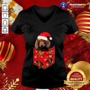 Alternative view of Perfect Daschund Santa Christmas 2020 Shirt