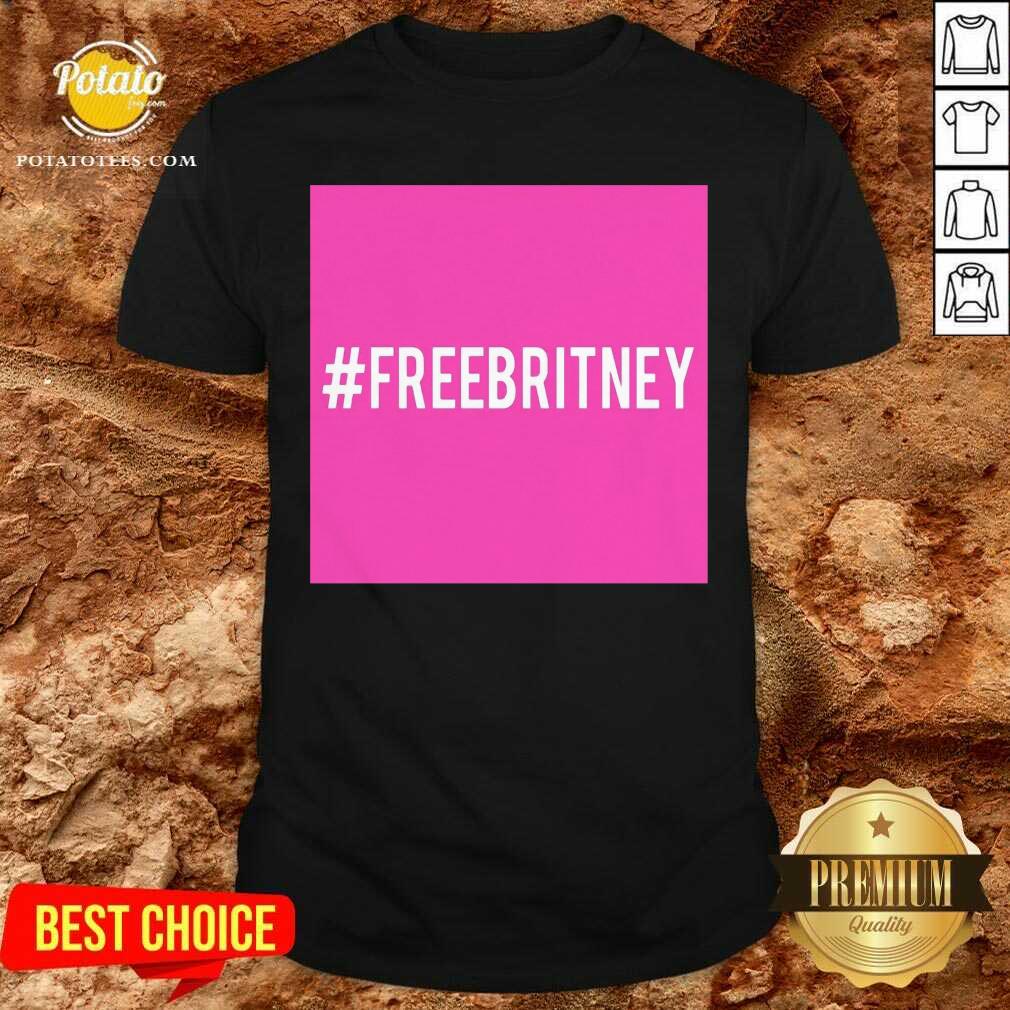 Womens Hashtag Free Britney Shirt