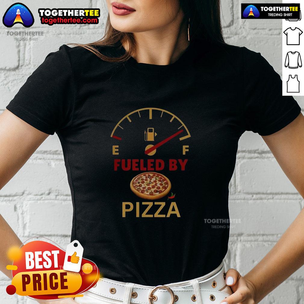 Good Fueled By Pizza T-Shirt - Image 3