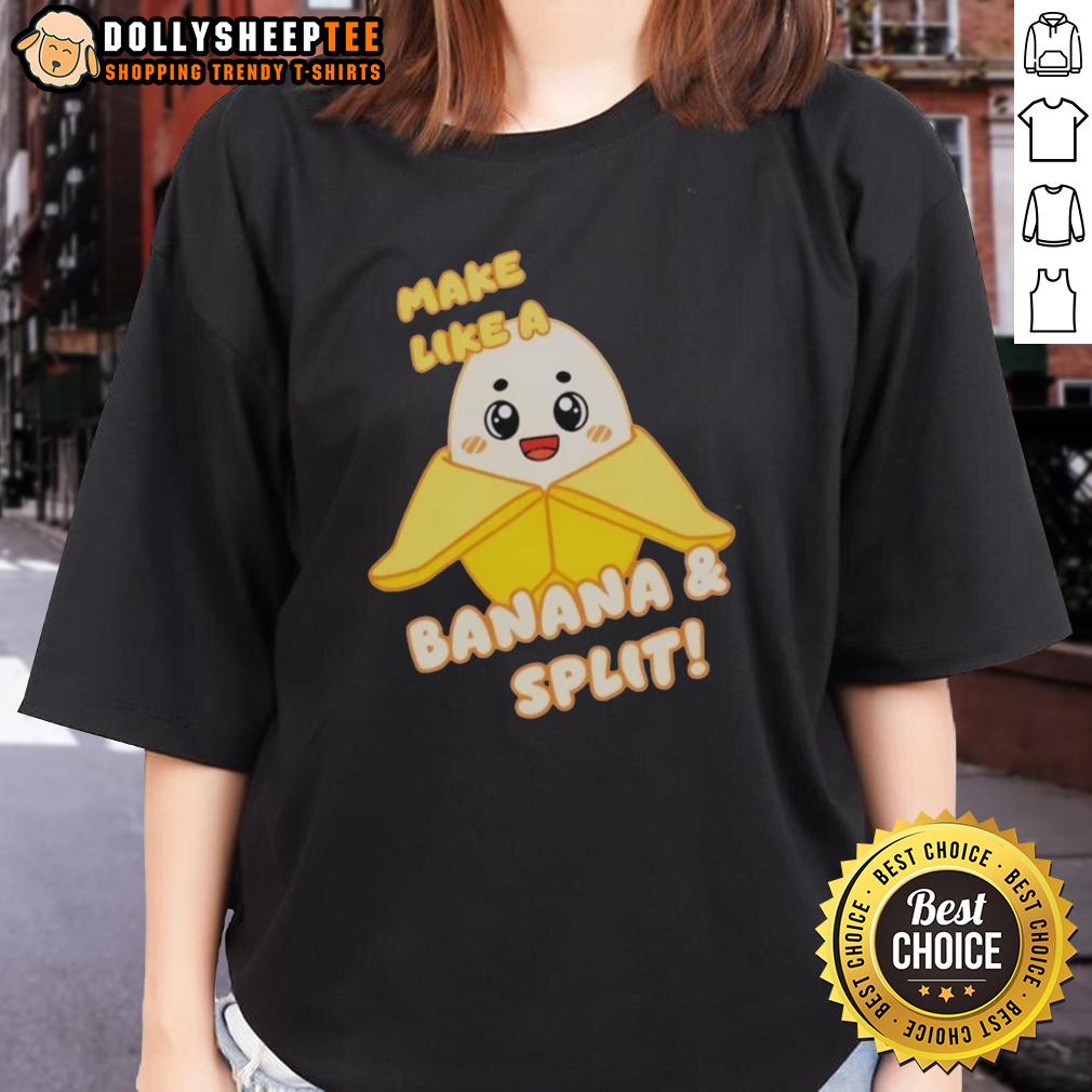 Good Lankybox Banany Make Like A Banana Split T-Shirt - Image 3