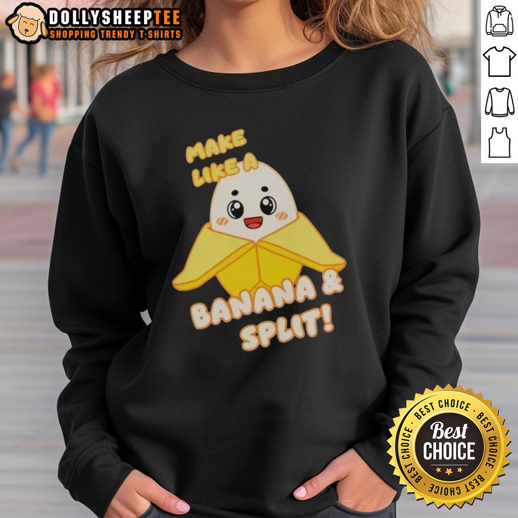 Good Lankybox Banany Make Like A Banana Split T-Shirt - Image 5