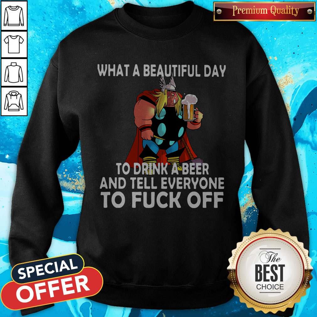 Top What A Beautiful Day To Drink A Beer Shirt - Image 5