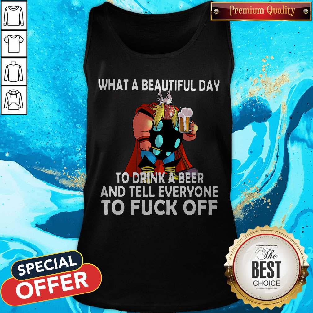 Top What A Beautiful Day To Drink A Beer Shirt - Image 4