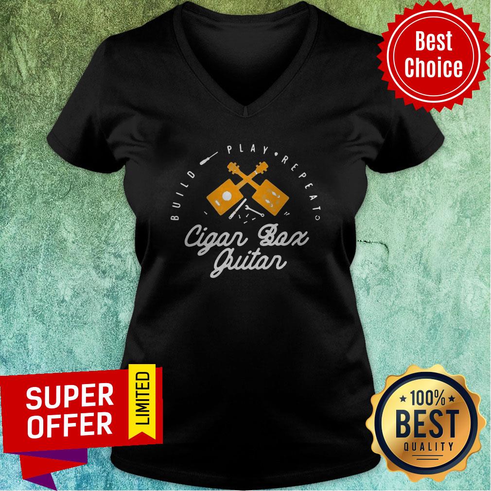 Cigar Box Guitar Guitarist Bassist Music Lover Shirt - Image 2