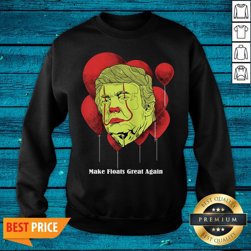 Pretty Make Floats Great Again Trump Shirt - Image 5