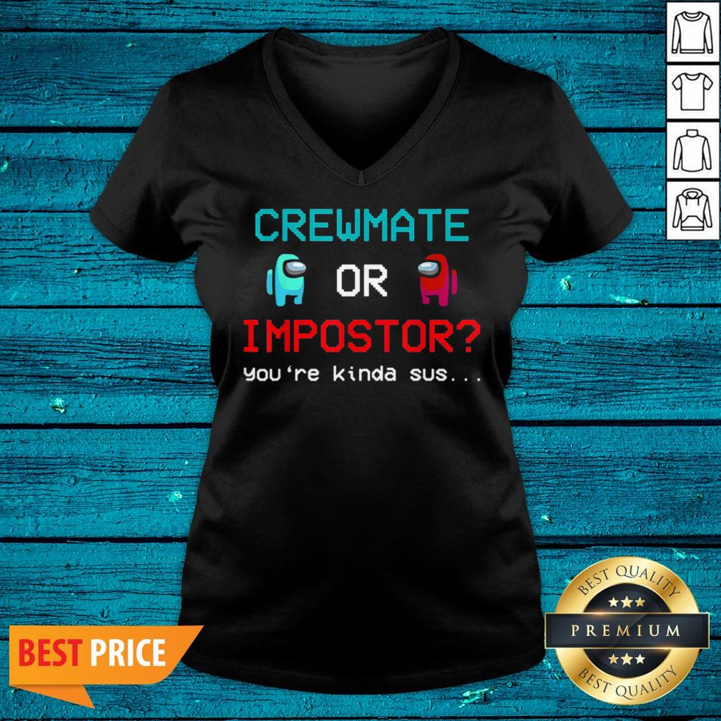 Pro Crewmate Among Or Impostor Kinda Sus Gaming Idea For Us Shirt - Image 3