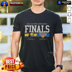 Top Indiana Pacers 2025 Eastern Conference Finals Matchup T-Shirt