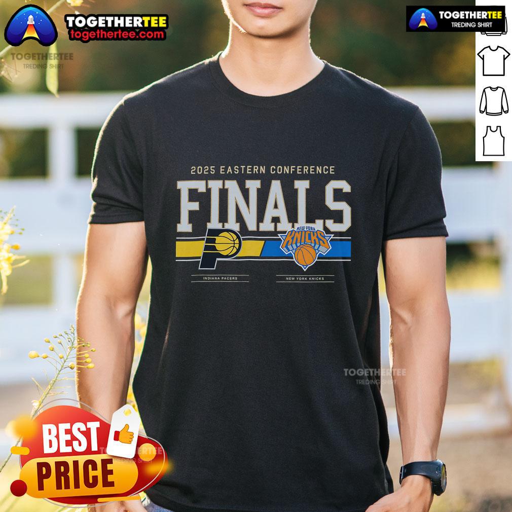 Top Indiana Pacers 2025 Eastern Conference Finals Matchup T-Shirt