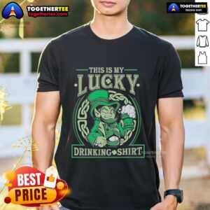 Top St Patrick's Day This Is My Lucky Drinking T-Shirt