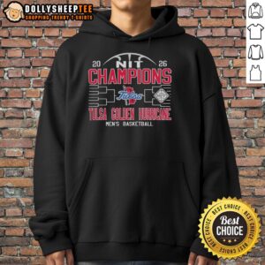 Alternative view of Official Tulsa Golden Hurricane Men's Basketball NIT Champions 2026 T-Shirt