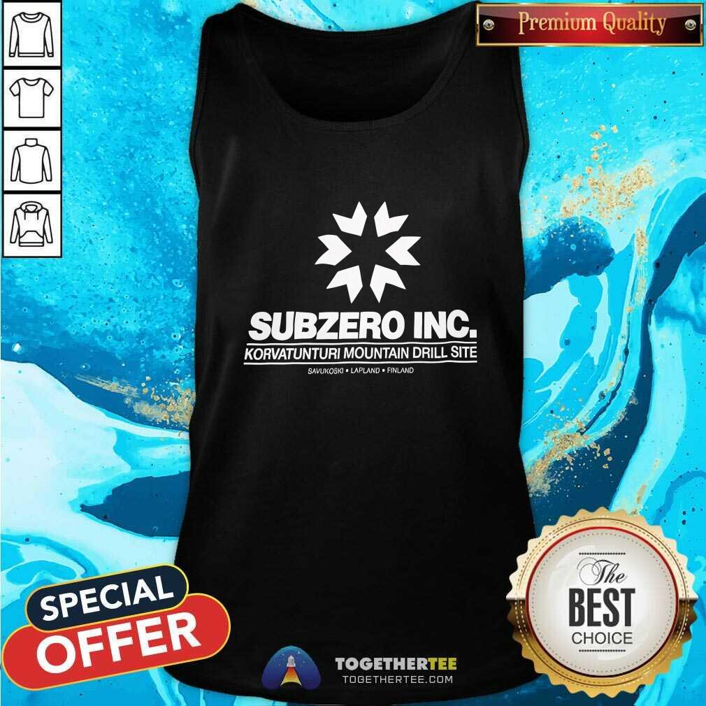 Funny Subzero Inc Korvatunturi Mountain Drill Site T-Shirt - Image 2