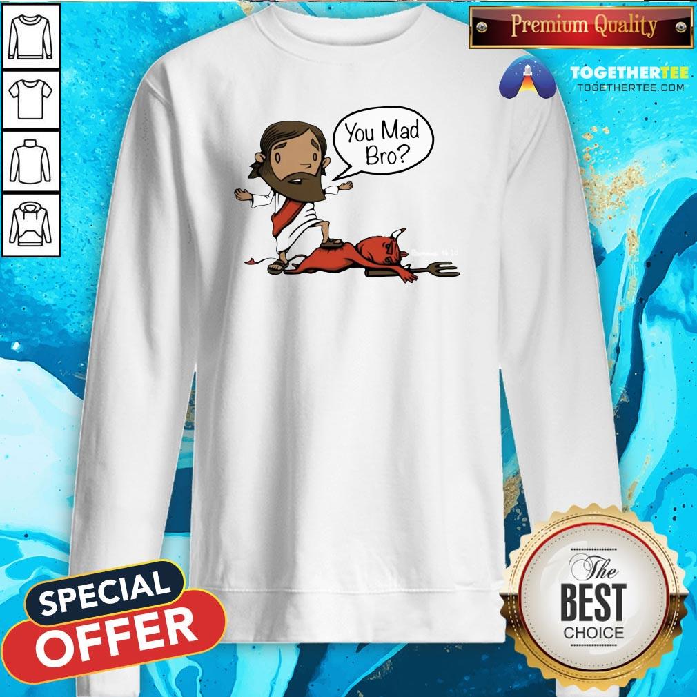Awesome Jesus You Mad Bro 2020 Shirt - Image 4