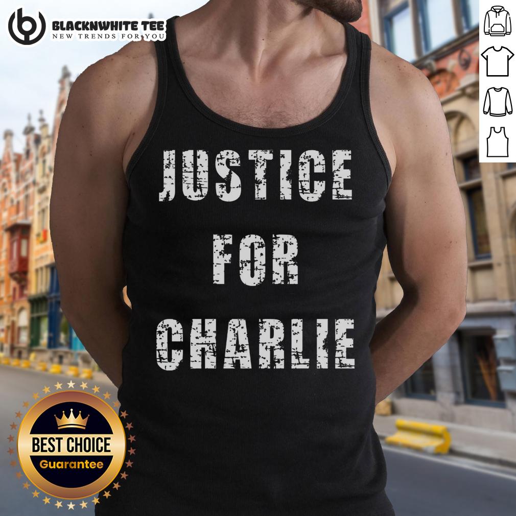Top Justice For Charlie Kirk Bold Protest Statement T-Shirt - Image 2