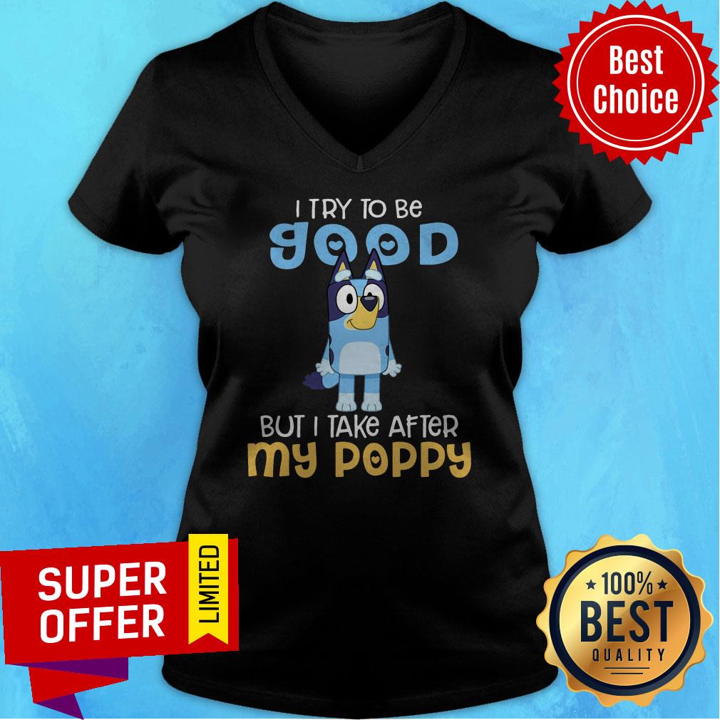 Awesome I Try To Be Good But I Take After My Poppy Minion Shirt - Image 3