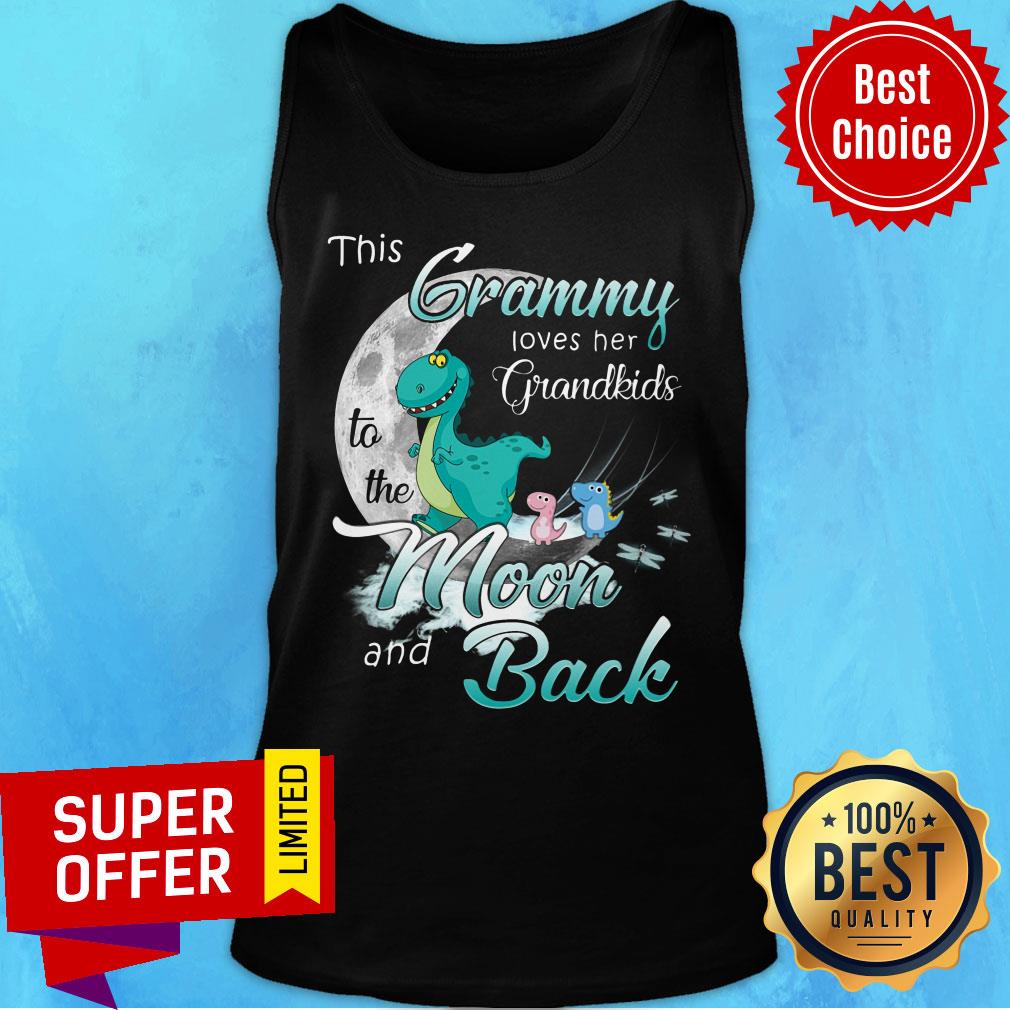 Grammy Loves Her Grandkids To The Moon And Back Shirt - Image 3
