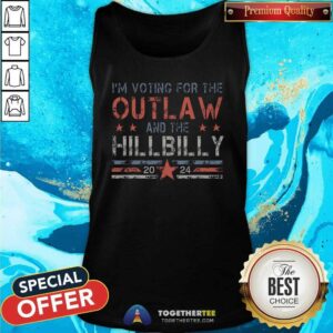 Alternative view of Funny Trump Vance 2024 Donald Trump Jd Vance Outlaw Hillbilly T-Shirt