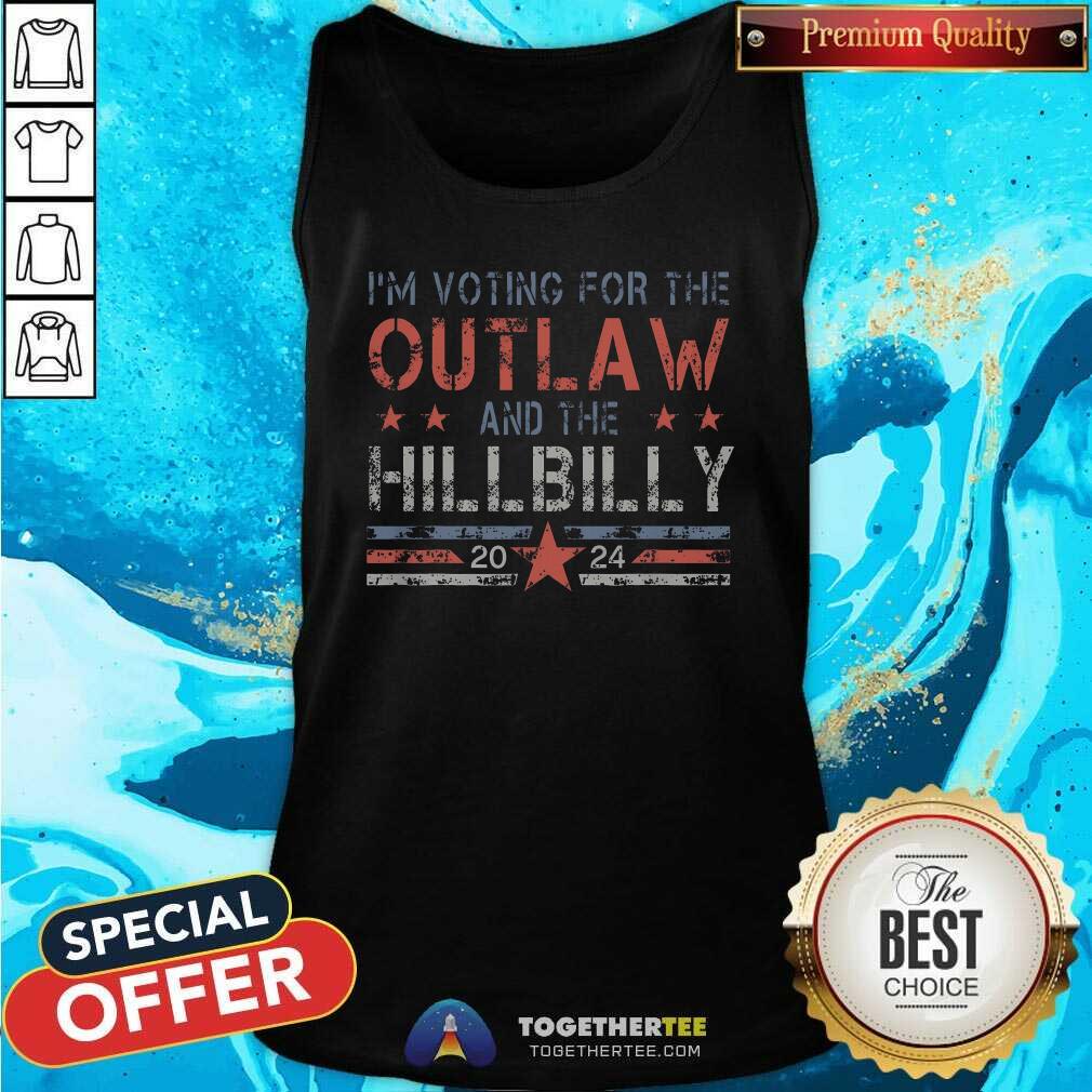 Funny Trump Vance 2024 Donald Trump Jd Vance Outlaw Hillbilly T-Shirt - Image 2