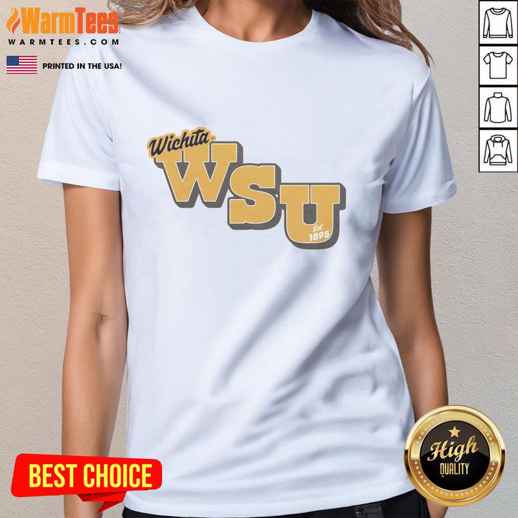 Good Wichita State Est 1895 Gold T-Shirt - Image 3