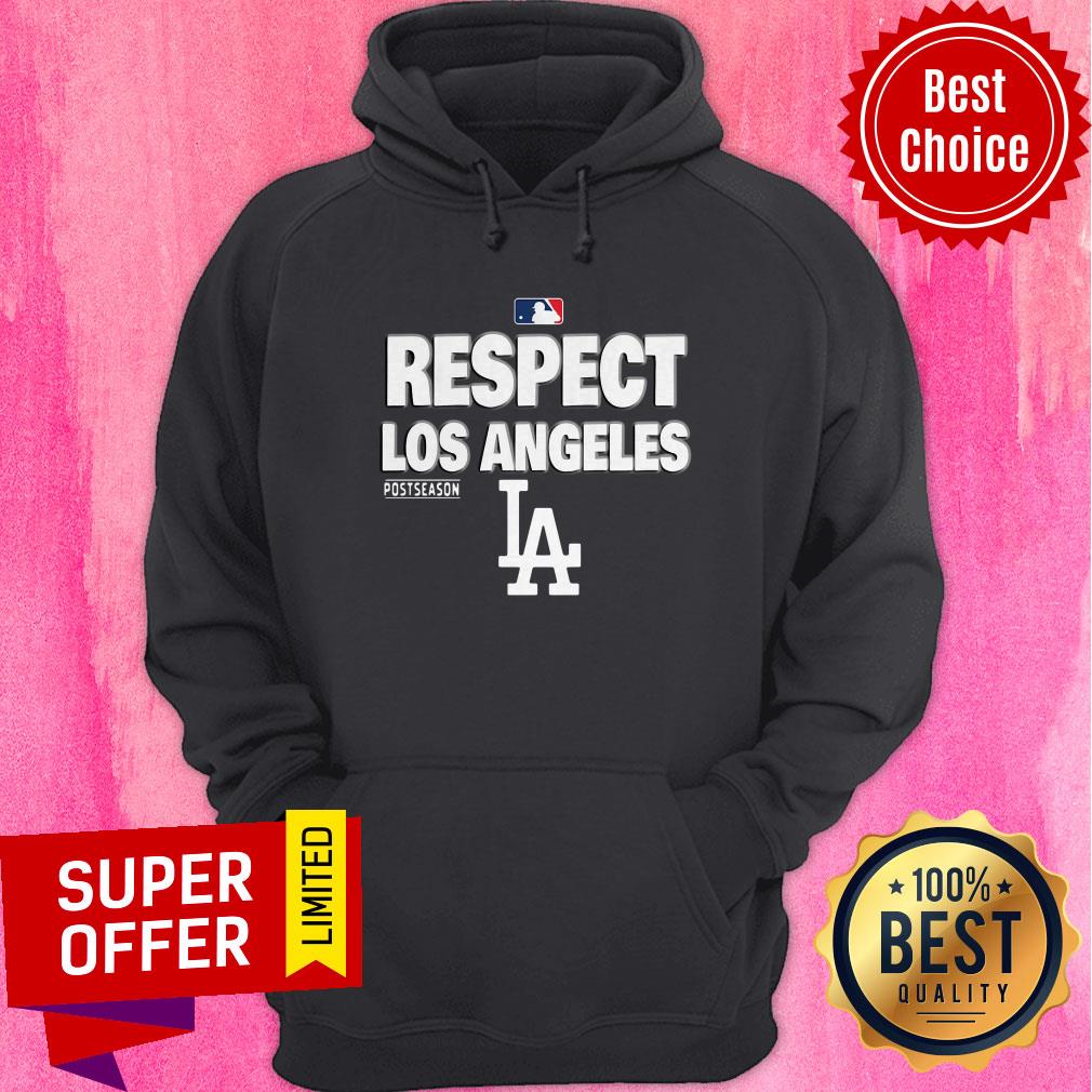 Nice Respect Los Angeles Postseason Shirt - Image 3