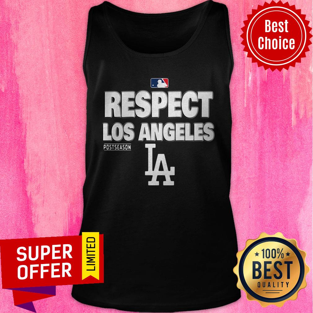 Nice Respect Los Angeles Postseason Shirt - Image 5