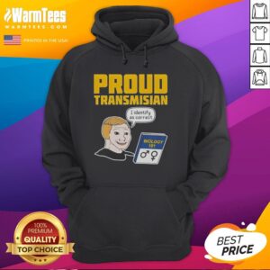Alternative view of Good Proud Transmisian I Identify As Correct T-Shirt