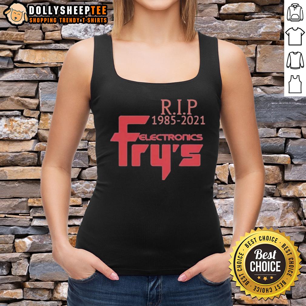 Nice R.I.P. 1985-2021 Fry’s Electronics T-Shirt - Image 4