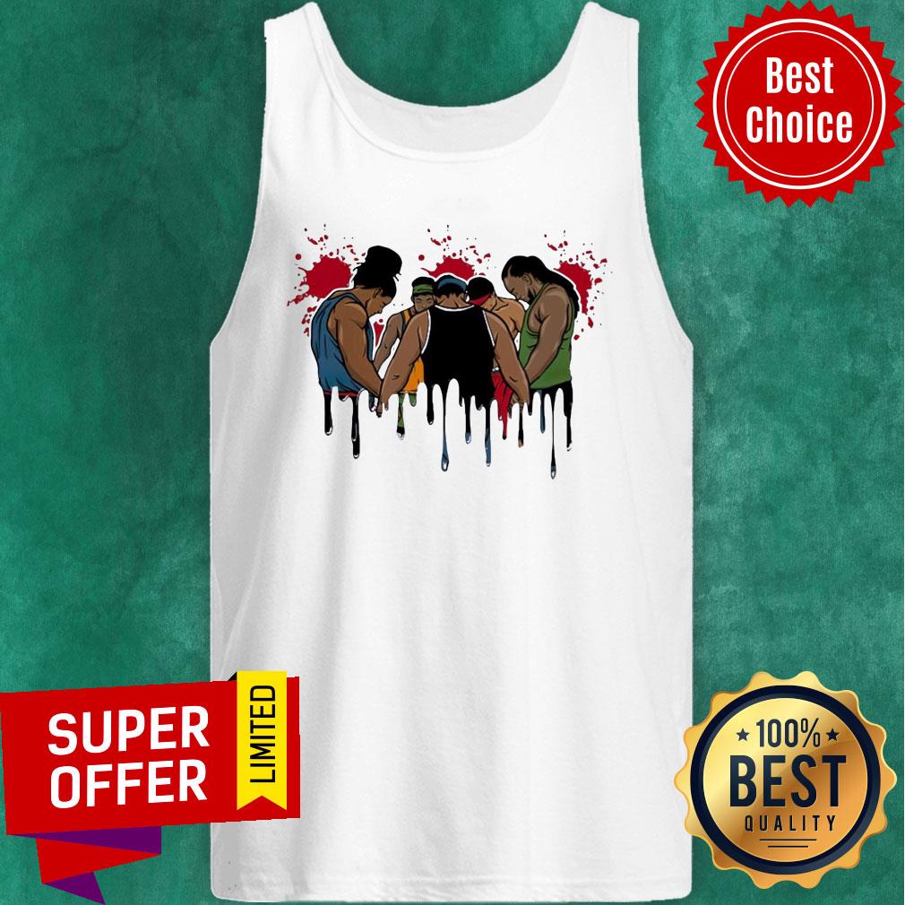 Group Of Black Afro Men Praying Shirt - Image 4