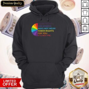 Alternative view of LGBT Equal Rights For Others Does Not Mean Fewer Rights For You It’s Not You Shirt