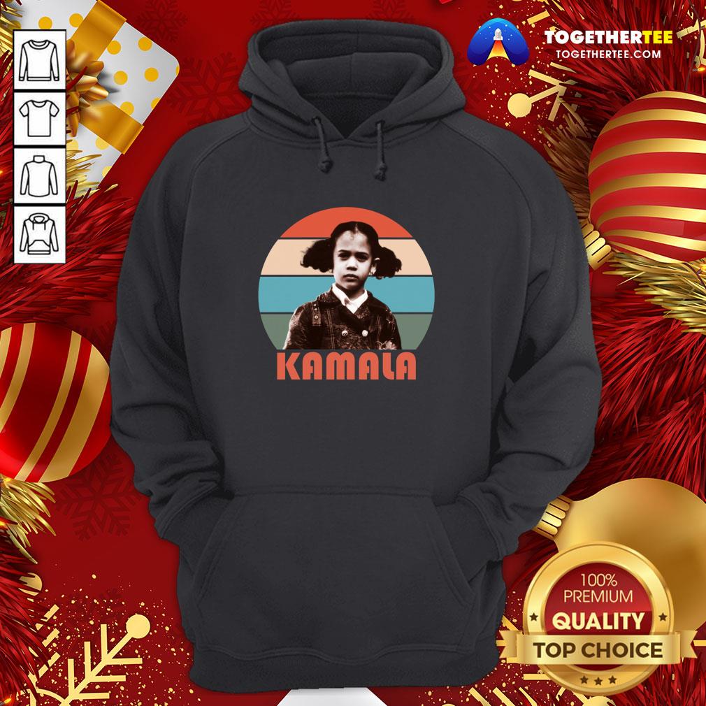 Official Kamala Harris That Little Girl Retro Vintage Anti Trump Shirt - Image 5