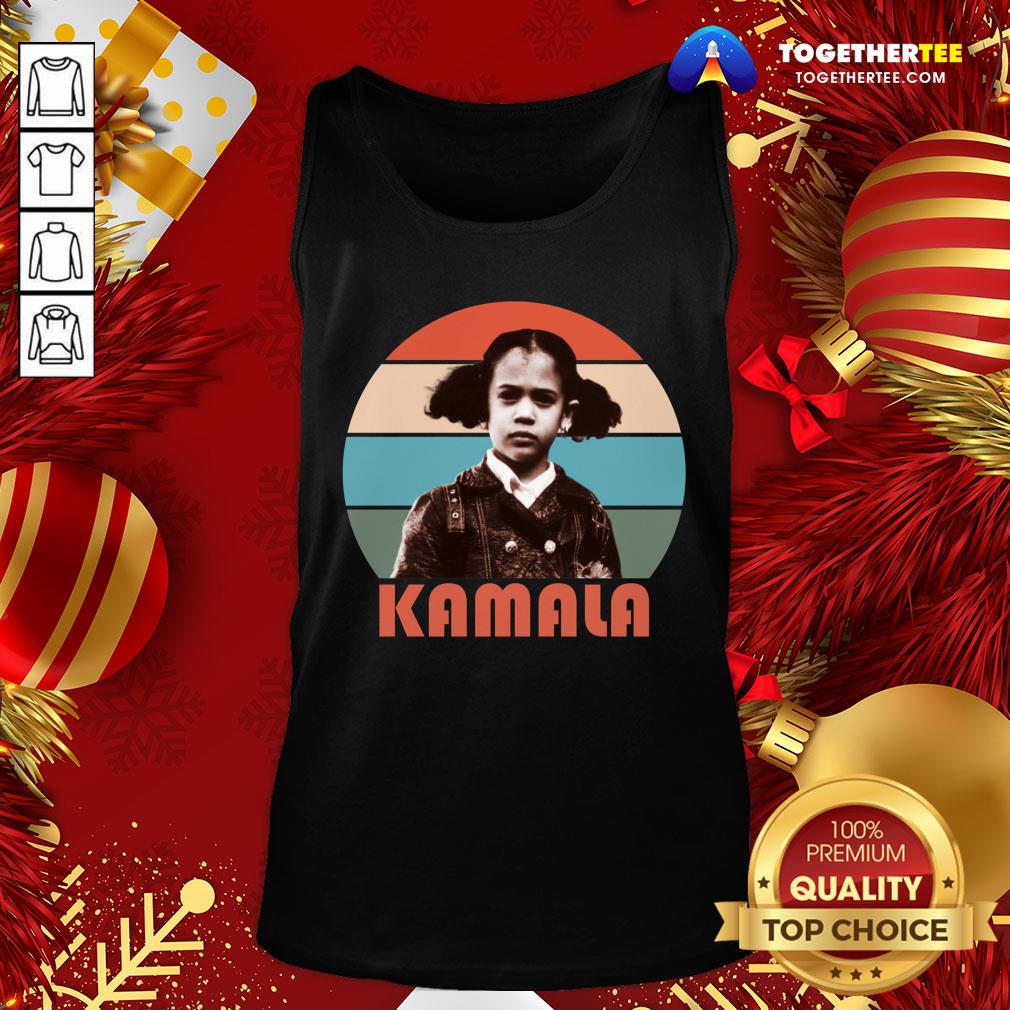 Official Kamala Harris That Little Girl Retro Vintage Anti Trump Shirt - Image 3