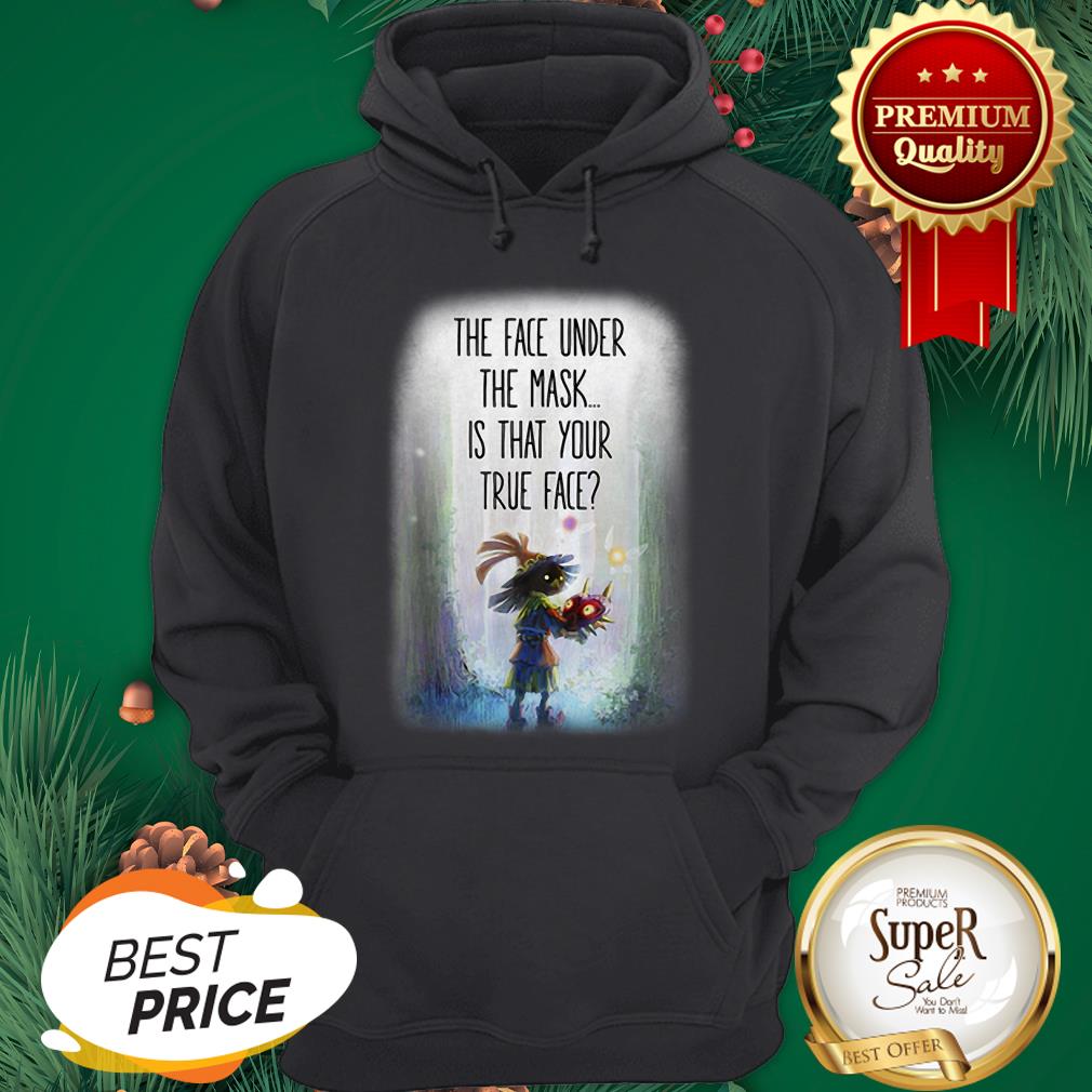 Zelda Skull Kid The Face Under The Mask Is That Your True Face Shirt - Image 5