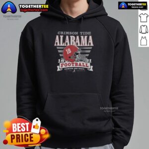 Alternative view of Hot Alabama Crimson Tide Stripe Splash T-Shirt