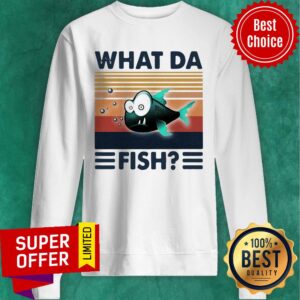 Alternative view of Official What Da Fish Vintage Retro Shirt
