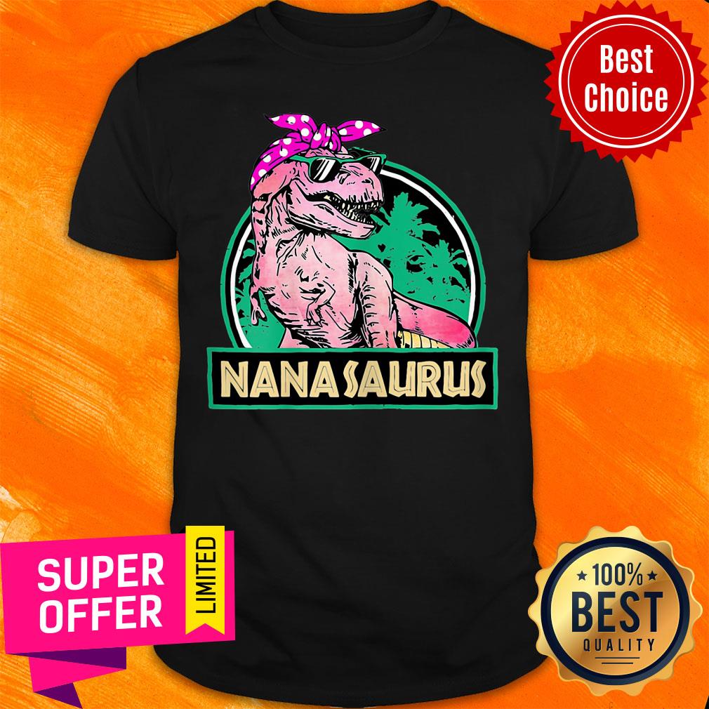 Nanasaurus T Rex Nana Saurus Shirt