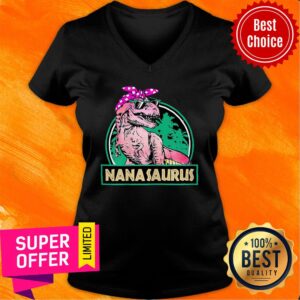 Alternative view of Nanasaurus T Rex Nana Saurus Shirt