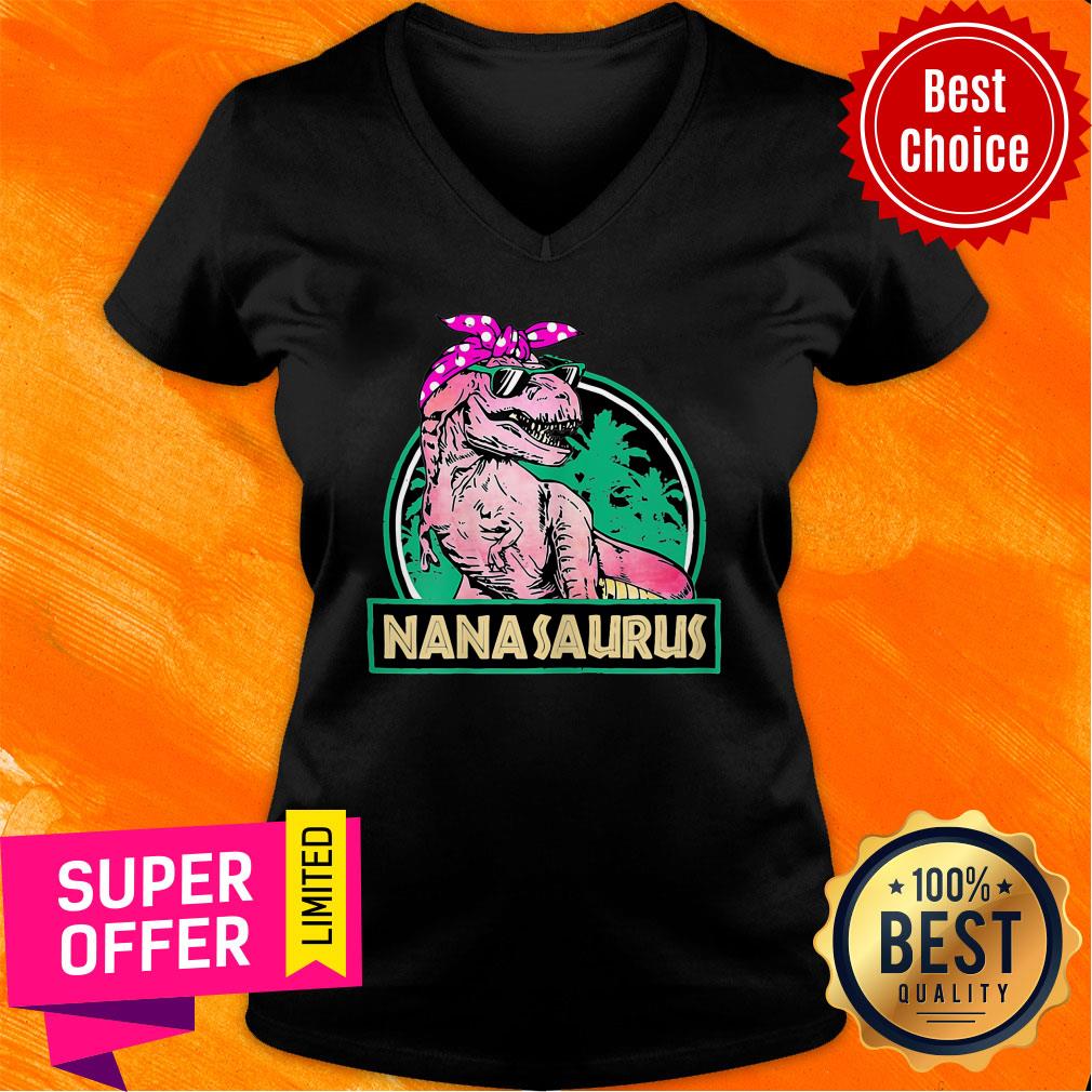 Nanasaurus T Rex Nana Saurus Shirt - Image 2