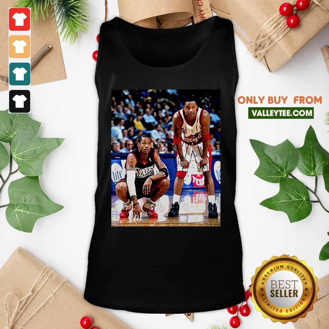 Steve Francis And Allen Iverson Shirt - Image 4