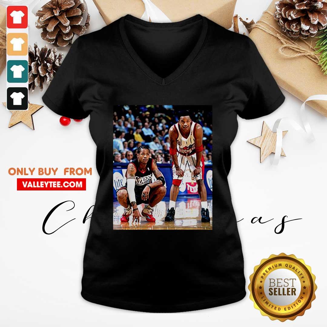 Steve Francis And Allen Iverson Shirt - Image 3